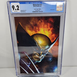 WOLVERINE #10 CGC 9.2 RYAN BROWN EXCLUSIVE VIRGIN VARIANT Marvel Comics